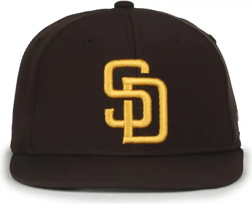 Oc Sports Mlb-450 Performance Baseball Cap - San Diego Padres - Brown / 6 3/8’’ - 7’’