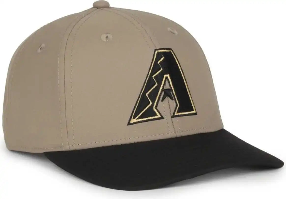 Oc Sports Mlb-550cc City Connect Series - Arizona Diamondbacks - Khaki Black / 6 3/8’’ - 7’’
