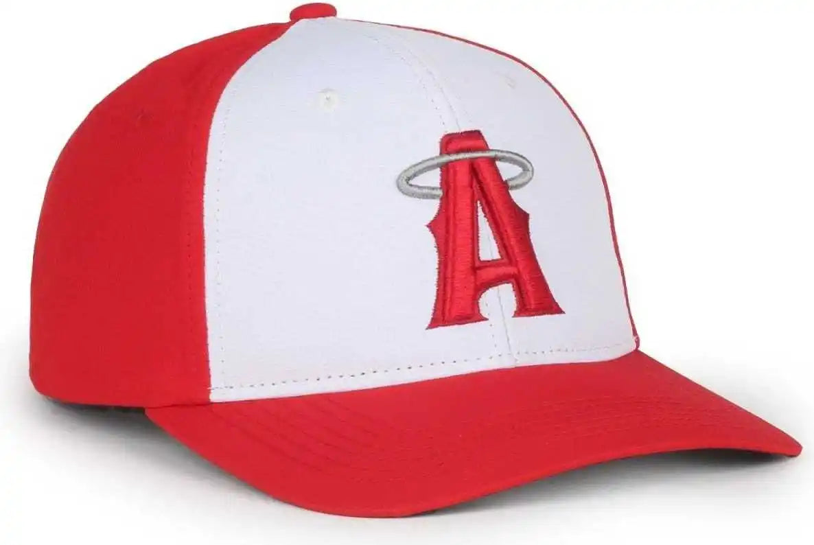 Oc Sports Mlb-550cc City Connect Series - Los Angeles Angels - White Red / 6 3/8’’ - 7’’