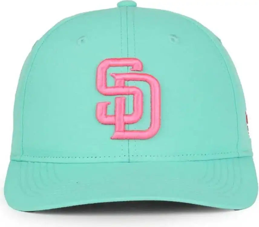 Oc Sports Mlb-550cc City Connect Series - San Diego Padres - Mint / 6 3/8’’ - 7’’