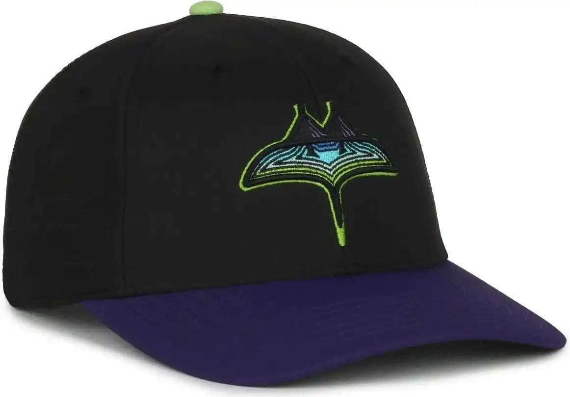 Oc Sports Mlb 550cc City Connect Series Tampa Bay Rays Black Purple / Youth