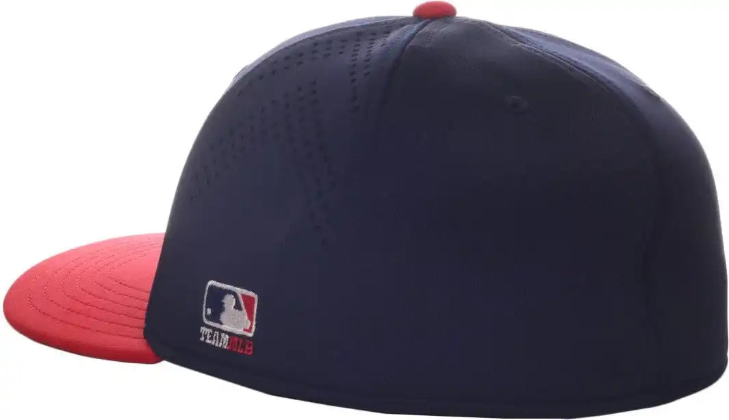 Oc Sports Mlb-600 Perforated Stretchfit Baseball Cap - Cleveland Guardians