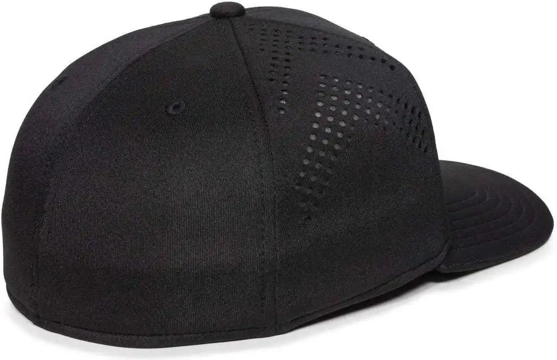 Oc Sports Mlb-600 Perforated Stretchfit Baseball Cap - Colorado Rockies