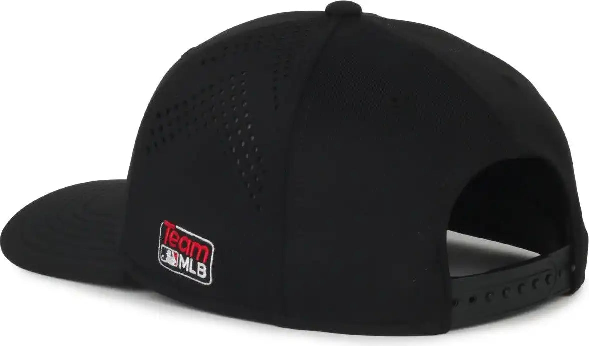 Oc Sports Mlb-650 Performance Snapback Baseball Cap - Arizona Diamondbacks - Black / one Size Fits Most