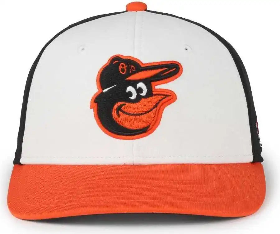 Oc Sports Mlb-650 Performance Snapback Baseball Cap - Baltimore Orioles - Black Orange / one Size Fits Most