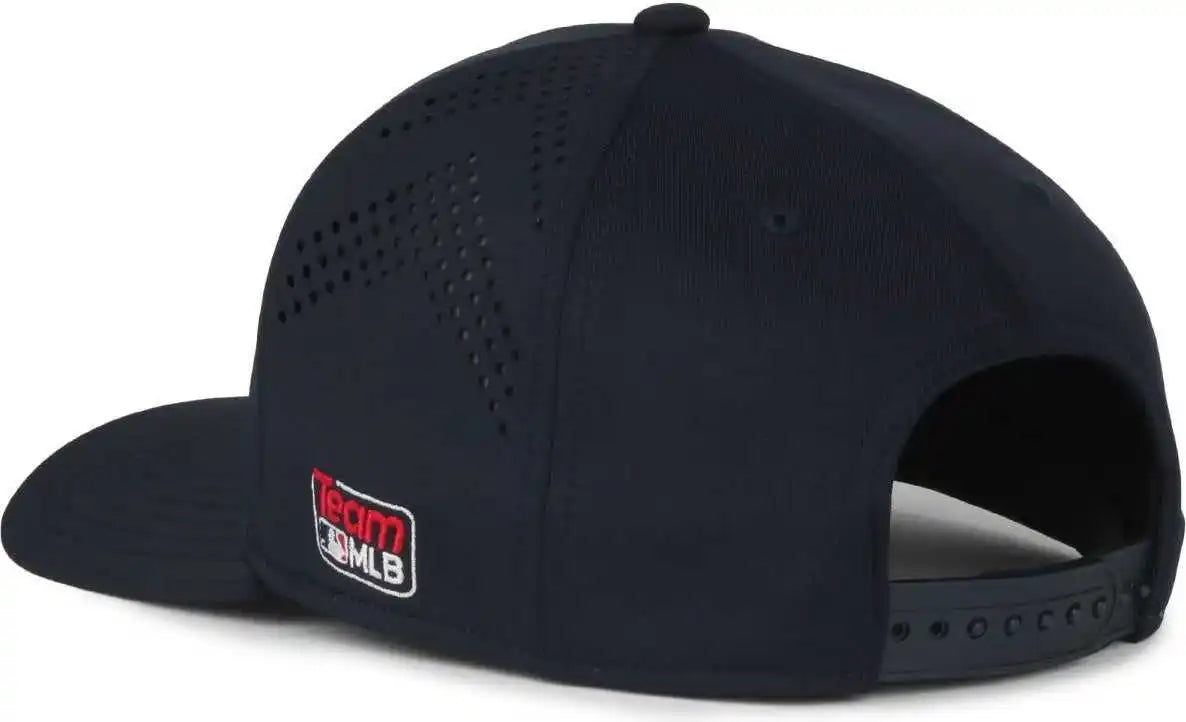 Oc Sports Mlb-650 Performance Snapback Baseball Cap - Boston Red Sox - Navy / one Size Fits Most