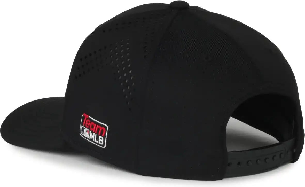 Oc Sports Mlb-650 Performance Snapback Baseball Cap - Chicago White Sox - Black / one Size Fits Most