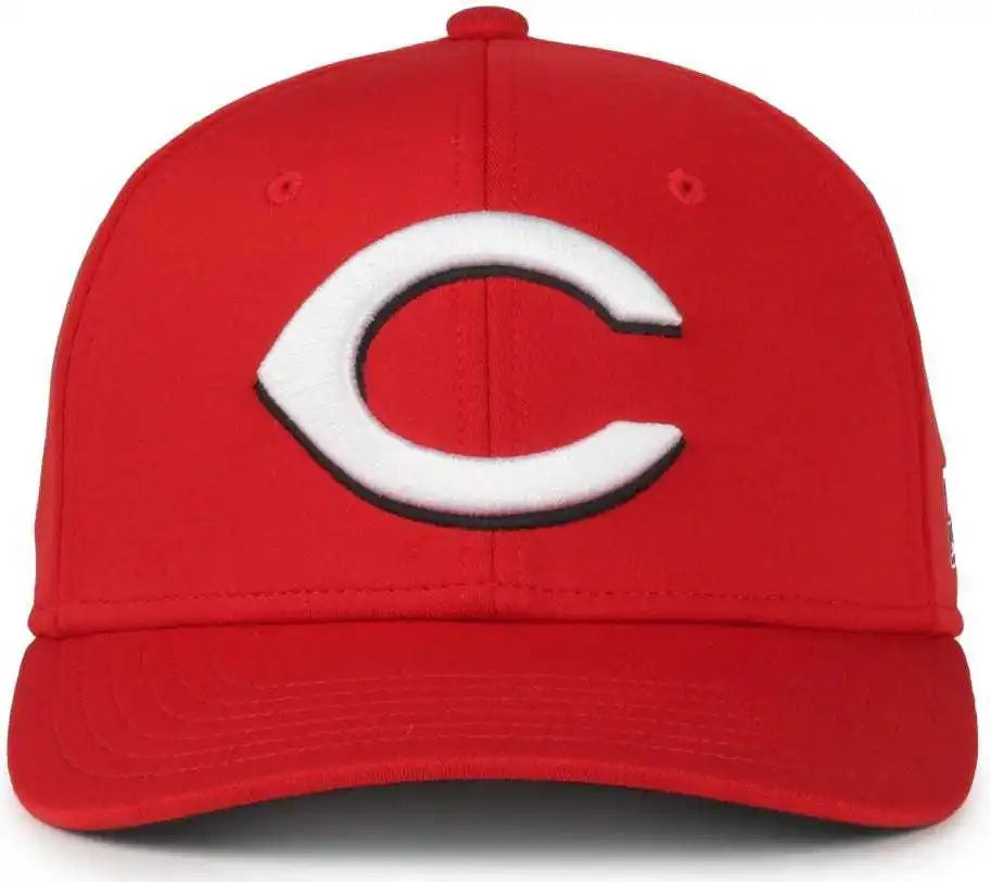 Oc Sports Mlb-650 Performance Snapback Baseball Cap - Cincinnati Reds Red - Navy / one Size Fits Most
