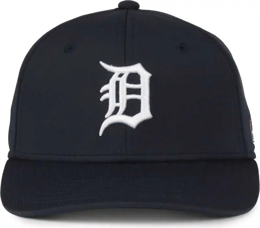 Oc Sports Mlb-650 Performance Snapback Baseball Cap - Detroit Tigers - Navy / one Size Fits Most