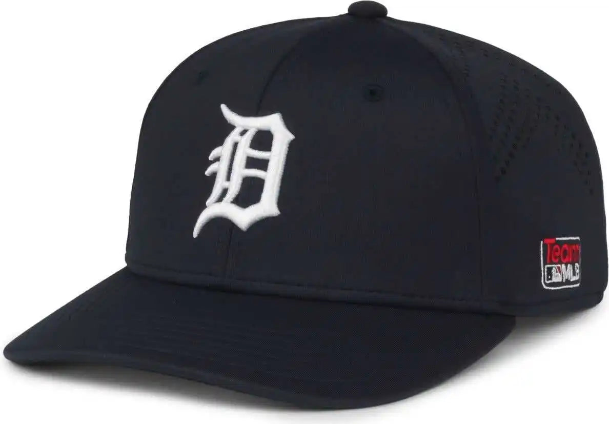 Oc Sports Mlb-650 Performance Snapback Baseball Cap - Detroit Tigers - Navy / one Size Fits Most