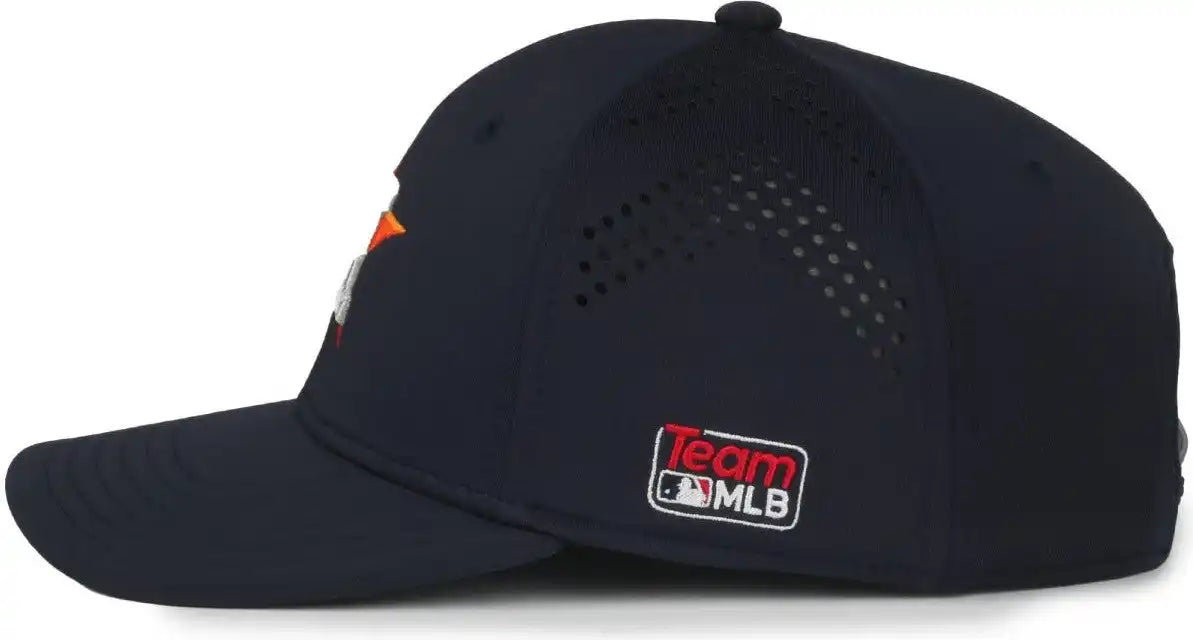 Oc Sports Mlb-650 Performance Snapback Baseball Cap - Houston Astros - Navy / one Size Fits Most