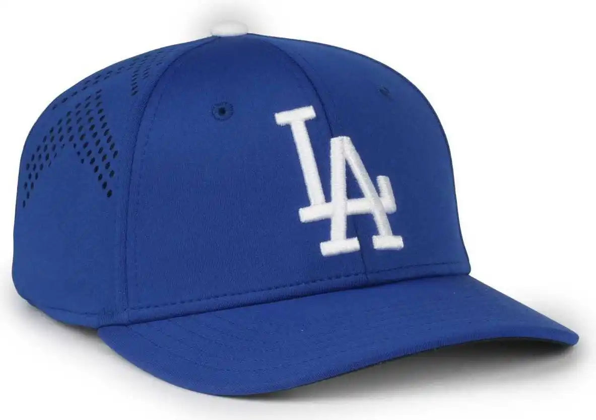 Oc Sports Mlb-650 Performance Snapback Baseball Cap - Los Angeles Dodgers - Royal / one Size Fits Most