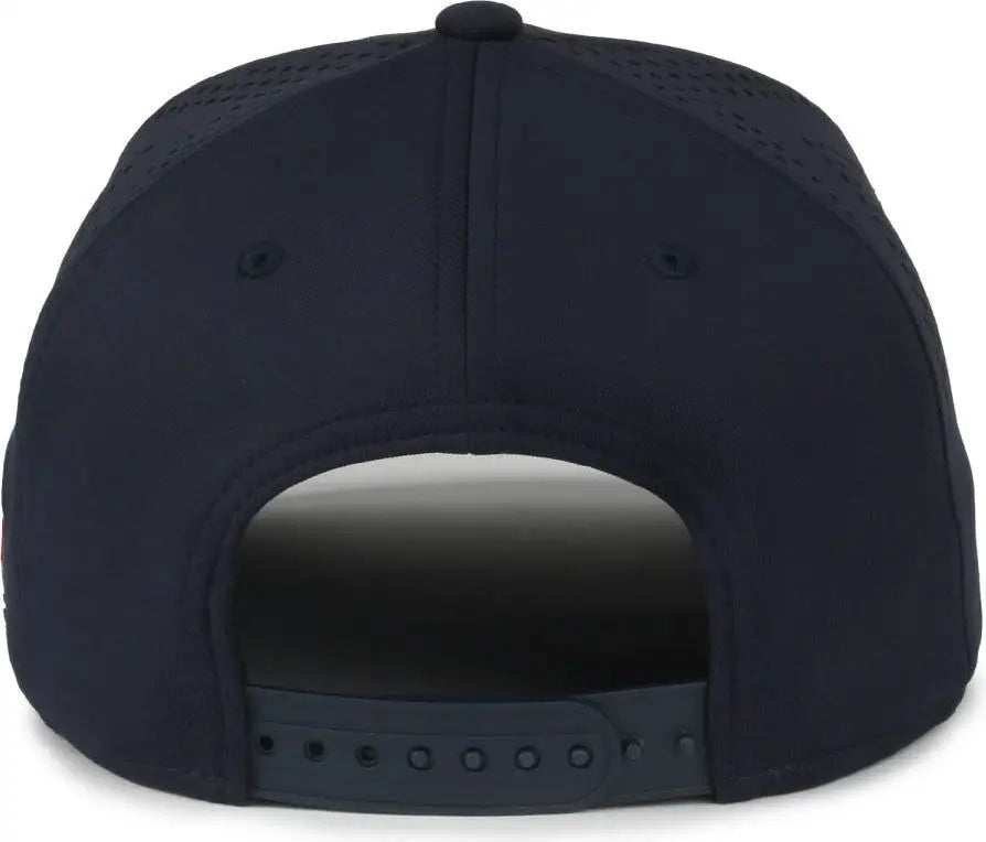 Oc Sports Mlb-650 Performance Snapback Baseball Cap - Milwaukee Brewers - Navy / one Size Fits Most