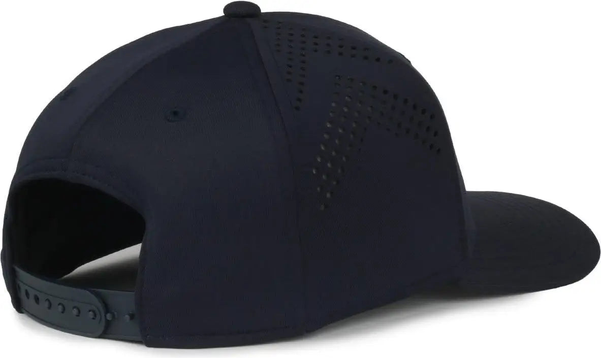 Oc Sports Mlb-650 Performance Snapback Baseball Cap - Milwaukee Brewers - Navy / one Size Fits Most