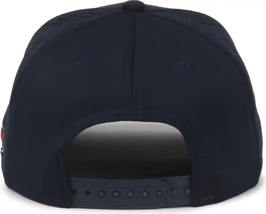 Oc Sports Mlb-650 Performance Snapback Baseball Cap - Minnesota Twins - Navy / one Size Fits Most
