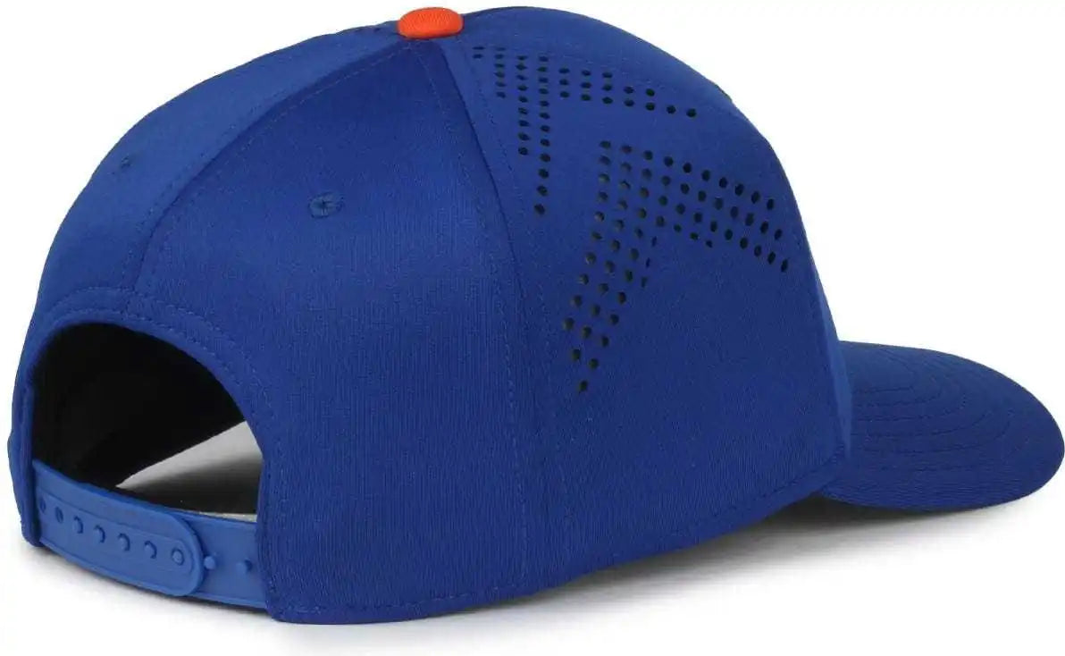 Oc Sports Mlb-650 Performance Snapback Baseball Cap - New York Mets - Royal / one Size Fits Most