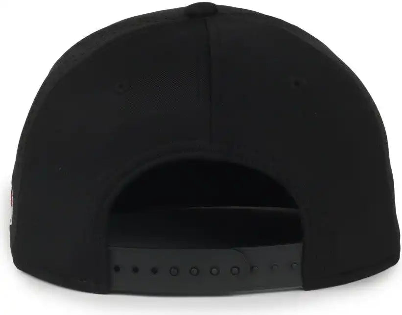 Oc Sports Mlb-650 Performance Snapback Baseball Cap - Pittsburgh Pirates - Black / one Size Fits Most