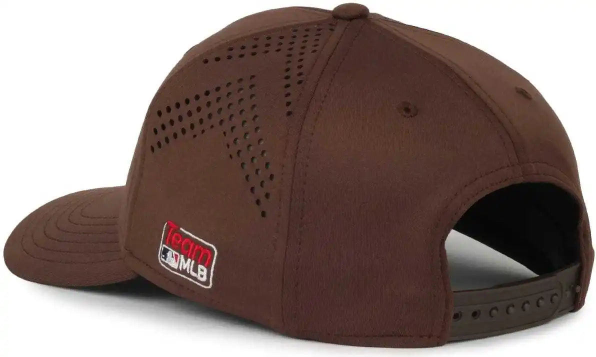 Oc Sports Mlb-650 Performance Snapback Baseball Cap - San Diego Padres - Brown / one Size Fits Most