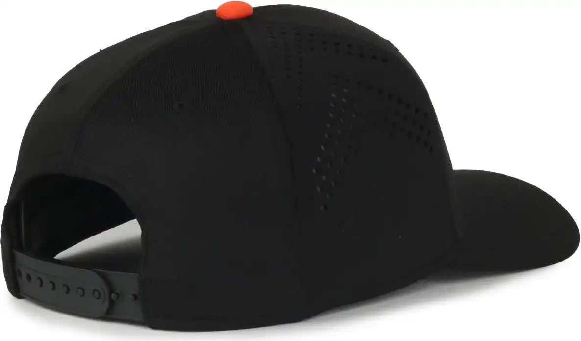 Oc Sports Mlb-650 Performance Snapback Baseball Cap - San Francisco Giants - Black / one Size Fits Most