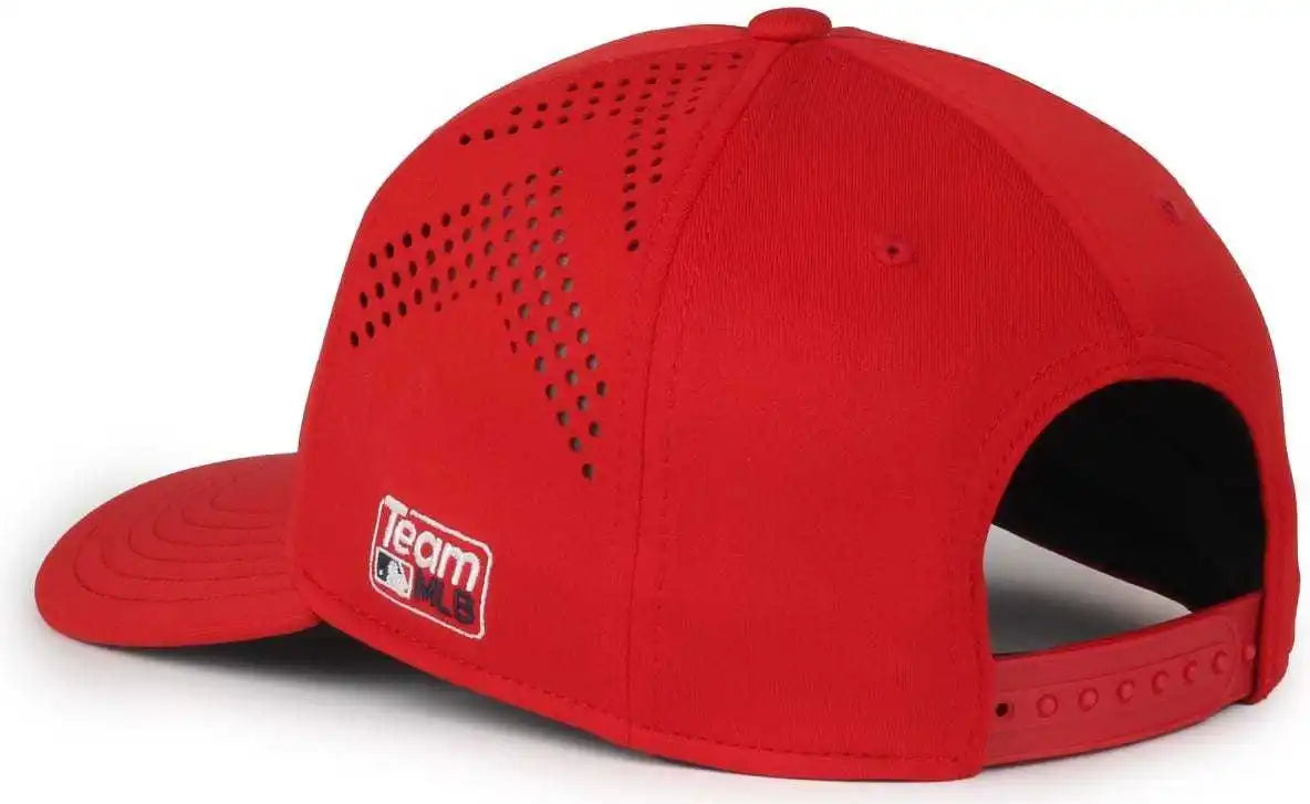 Oc Sports Mlb-650 Performance Snapback Baseball Cap - St. Louis Cardinals - Red / one Size Fits Most