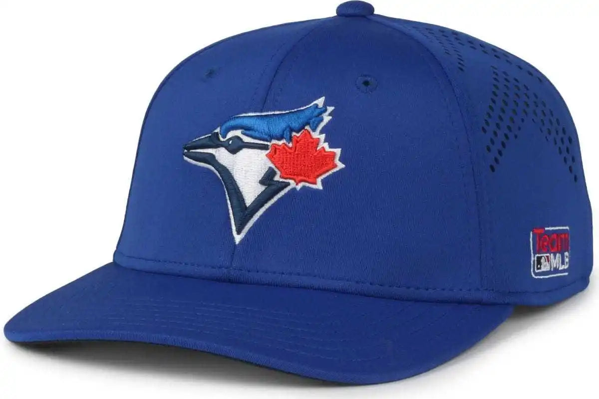 Oc Sports Mlb-650 Performance Snapback Baseball Cap - Toronto Blue Jays - Royal / one Size Fits Most