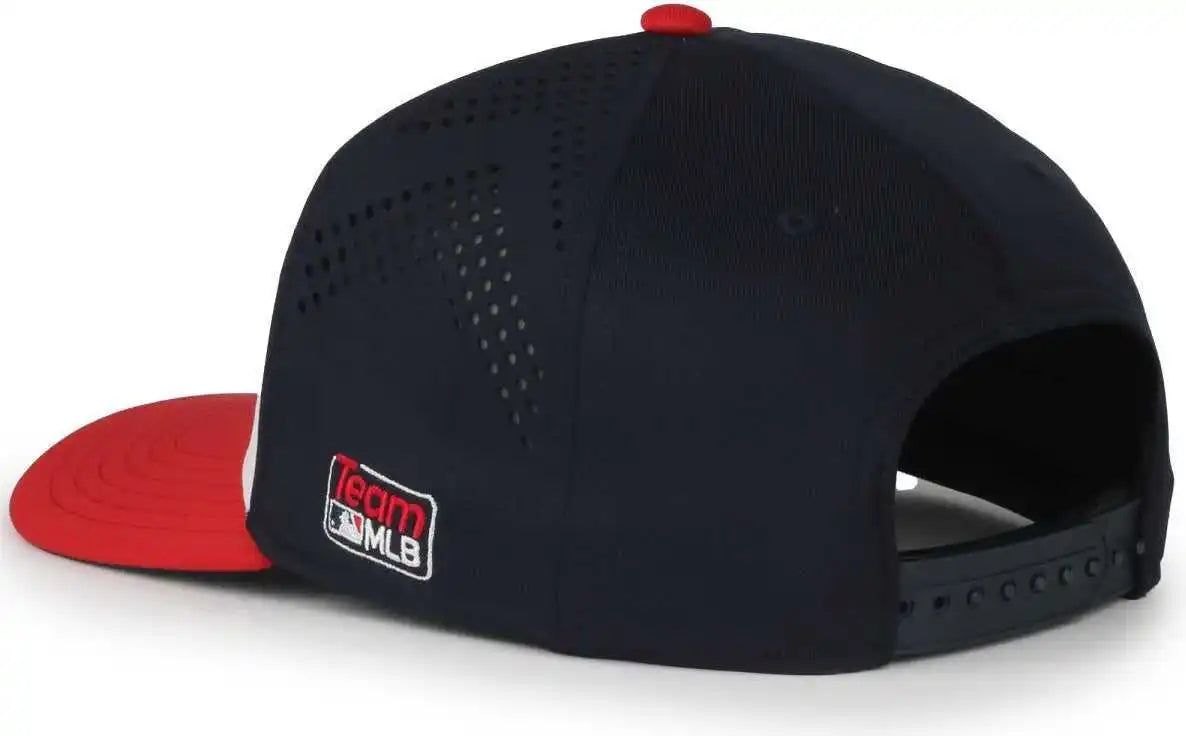 Oc Sports Mlb 650 Performance Snapback Baseball Cap Washington National White Navy Red / one Size Fits Most