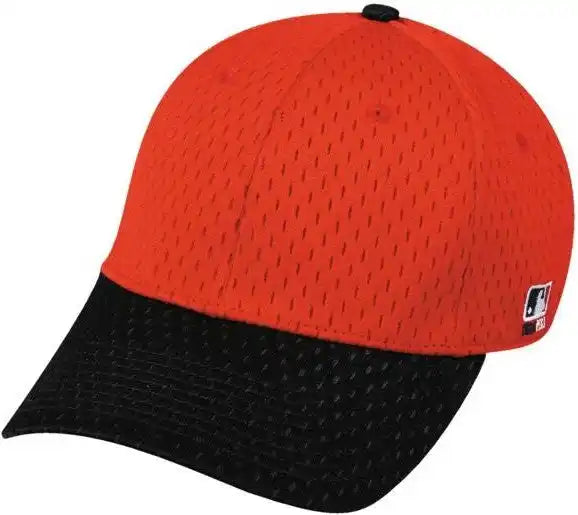 Oc Sports Mlb-805 Adjustable Cap - Red Black - 6 3/8’’ - 3/4’’