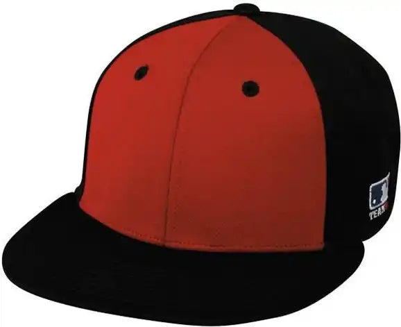 Oc Sports Mlb-807 Stretch Fit Cap - Red Black - 6 3/8’’ - 3/4’’