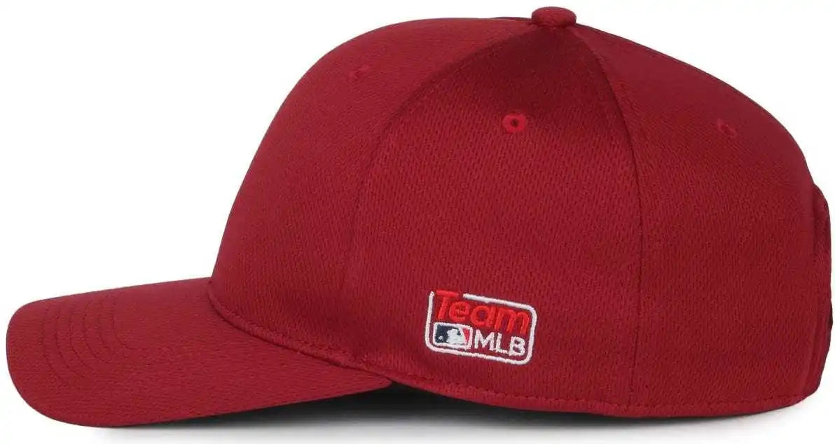 Oc Sports Mlb-850 Team Mlb Logo Located on Left Temple Cap - Cardinal