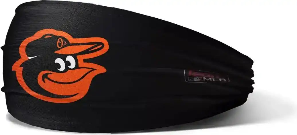 Oc Sports Mlb-hb Official Mlb Headband - Baltimore Orioles - Black / one Size Fits Most