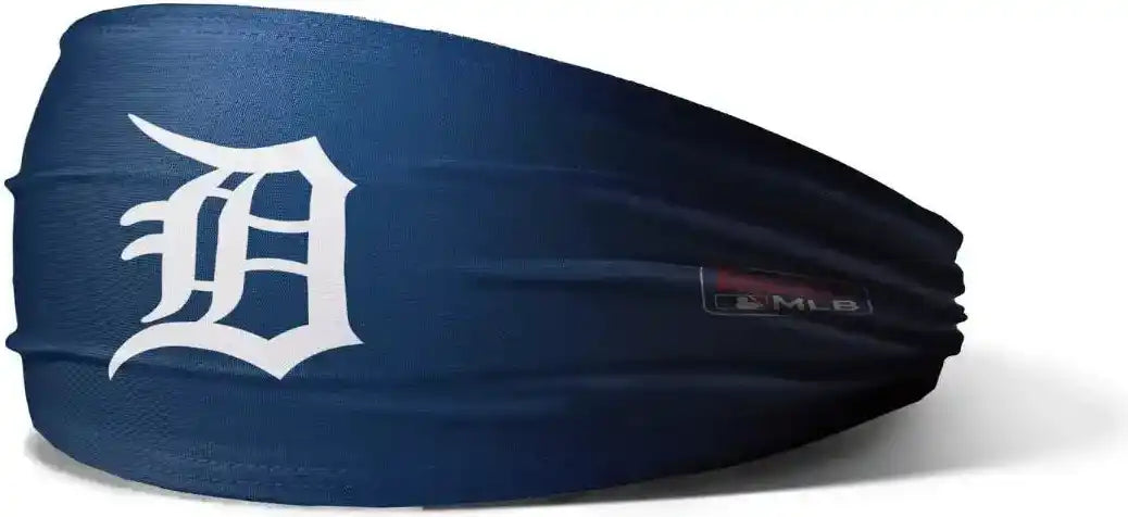 Oc Sports Mlb-hb Official Mlb Headband - Detroit Tigers - Navy / one Size Fits Most