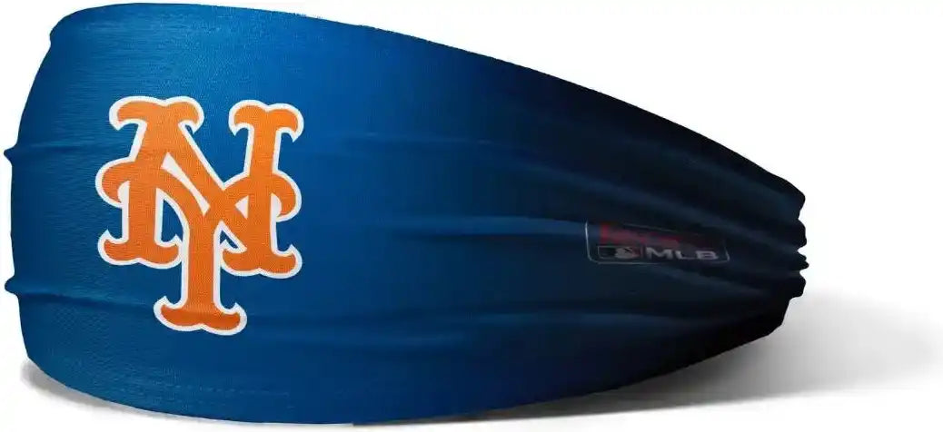 Oc Sports Mlb-hb Official Mlb Headband - New York Mets - Royal / one Size Fits Most
