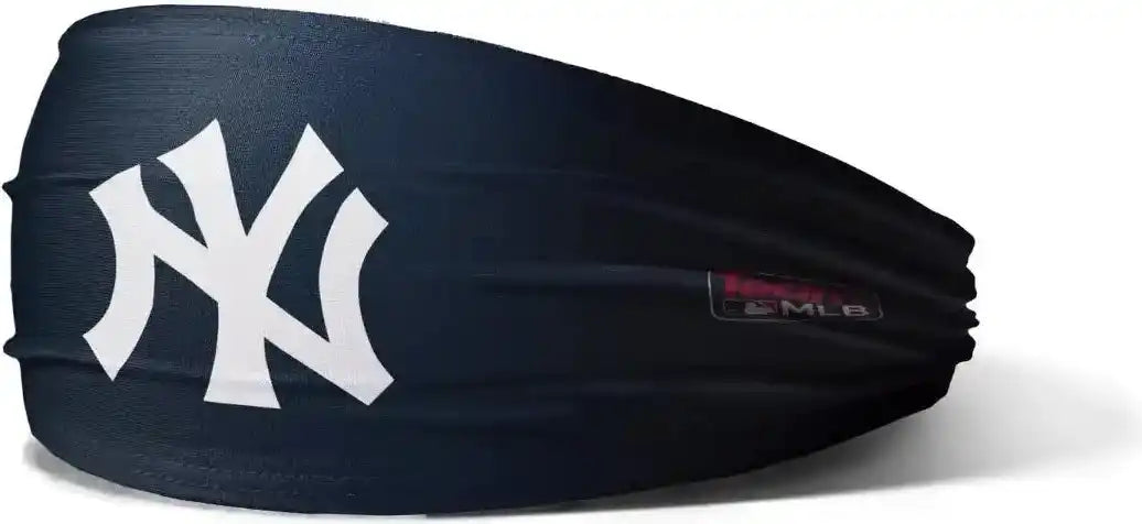 Oc Sports Mlb-hb Official Mlb Headband - New York Yankees - Navy / one Size Fits Most