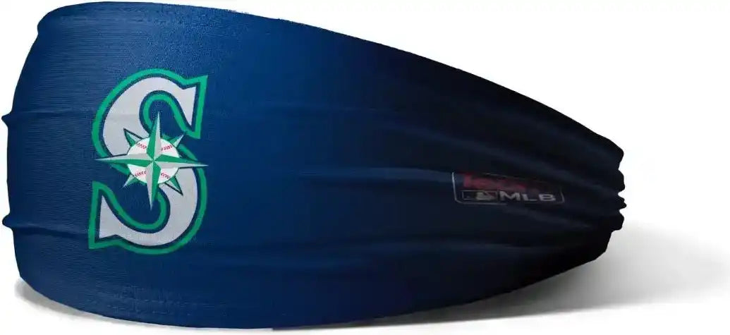 Oc Sports Mlb-hb Official Mlb Headband - Seattle Mariners - Navy / one Size Fits Most