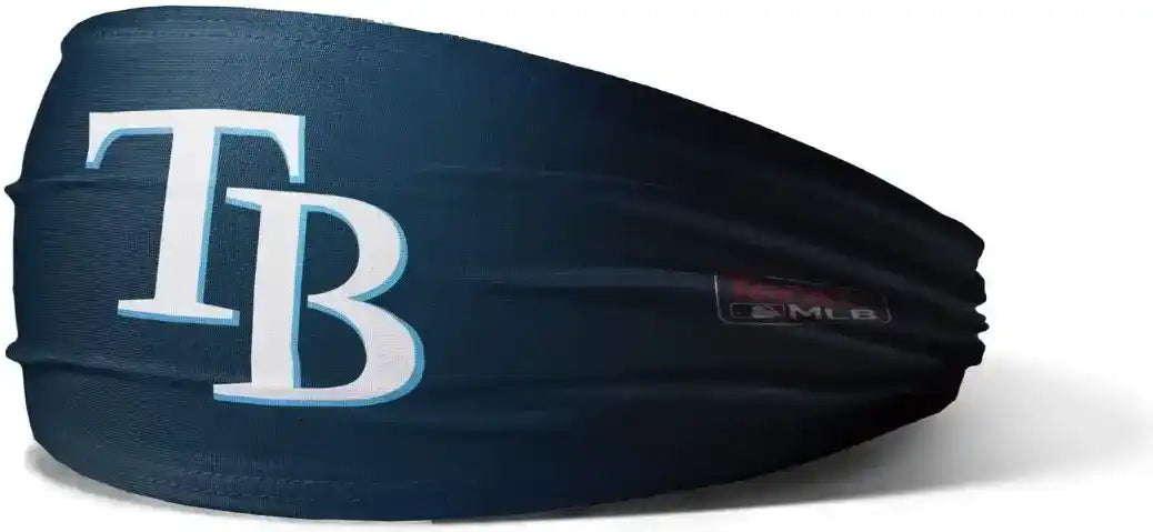 Oc Sports Mlb-hb Official Mlb Headband - Tampa Bay Rays - Navy / one Size Fits Most