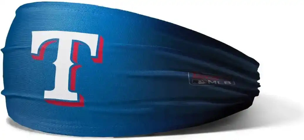 Oc Sports Mlb-hb Official Mlb Headband - Texas Rangers - Royal / one Size Fits Most