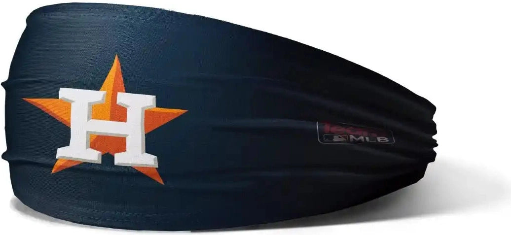 Oc Sports Mlb-hb Official Mlb Youth Headband - Houston Astros - Navy / one Size Fits Most