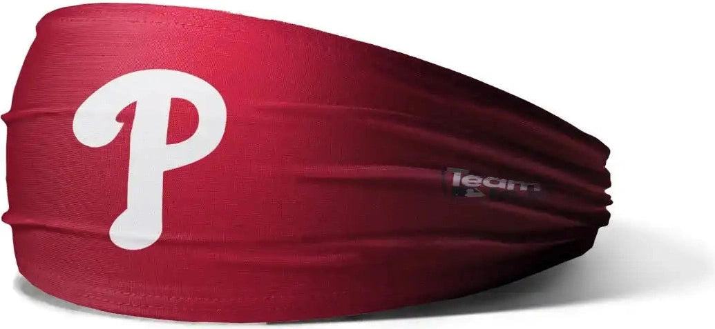 Oc Sports Mlb-hb Official Mlb Youth Headband - Philadelphia Phillies - Red / one Size Fits Most