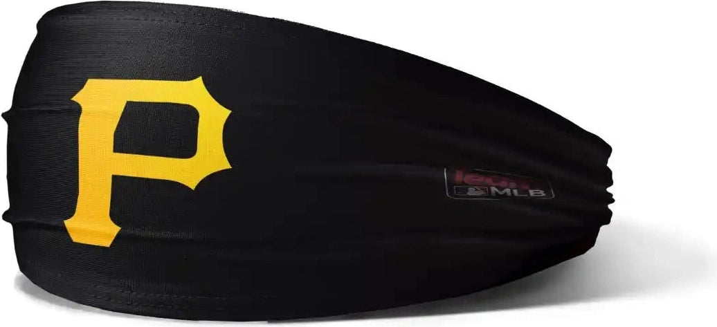Oc Sports Mlb-hb Official Mlb Youth Headband - Pittsburgh Pirates - Black / one Size Fits Most