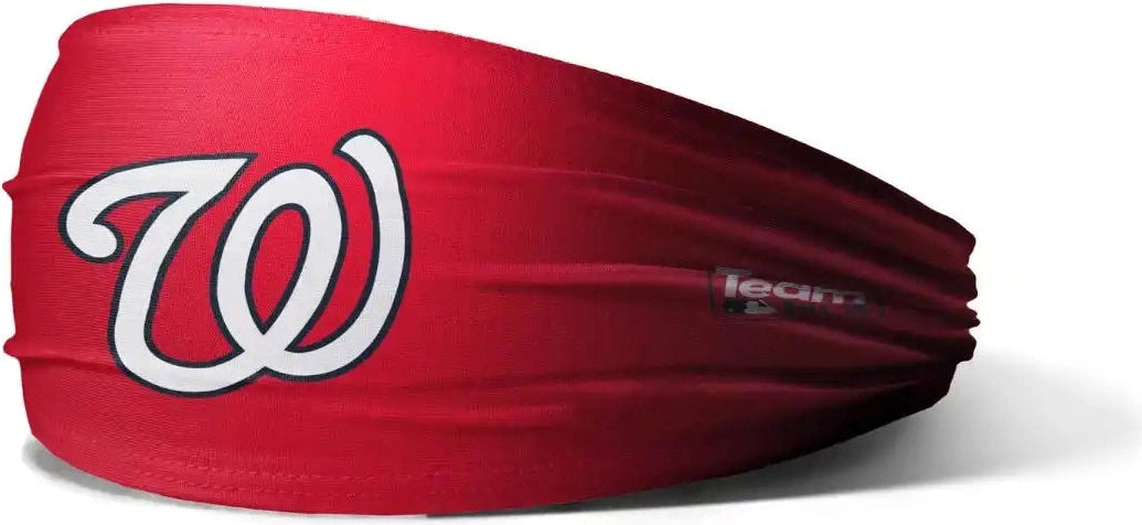 Oc Sports Mlb-hb Official Mlb Youth Headband - Washington National - Red / one Size Fits Most