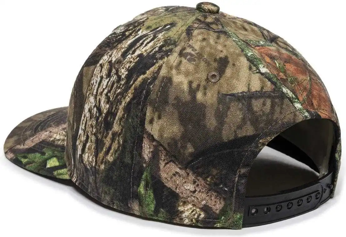 Oc Sports Mofs03c Mossey Oak Canvas Camo Cap - Mossy Break-up Country - 6 7/8’’ - 7 1/2’’