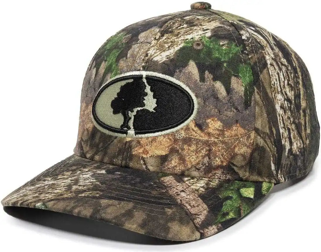 Oc Sports Mofs03c Mossey Oak Canvas Camo Cap - Mossy Break-up Country - 6 7/8’’ - 7 1/2’’