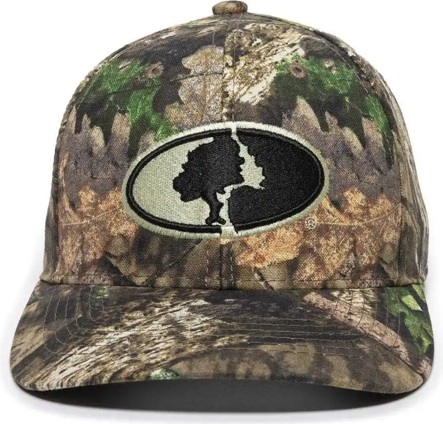 Oc Sports Mofs03c Mossey Oak Canvas Camo Cap - Mossy Break-up Country - 6 7/8’’ - 7 1/2’’