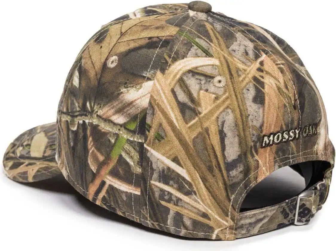 Oc Sports Mofs11b Adjustable Cap - Mossy Oak Shadow Grass Habitat - 6 7/8’’ - 7 1/2’’