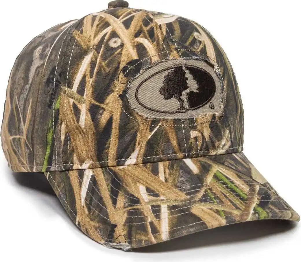 Oc Sports Mofs11b Adjustable Cap - Mossy Oak Shadow Grass Habitat - 6 7/8’’ - 7 1/2’’