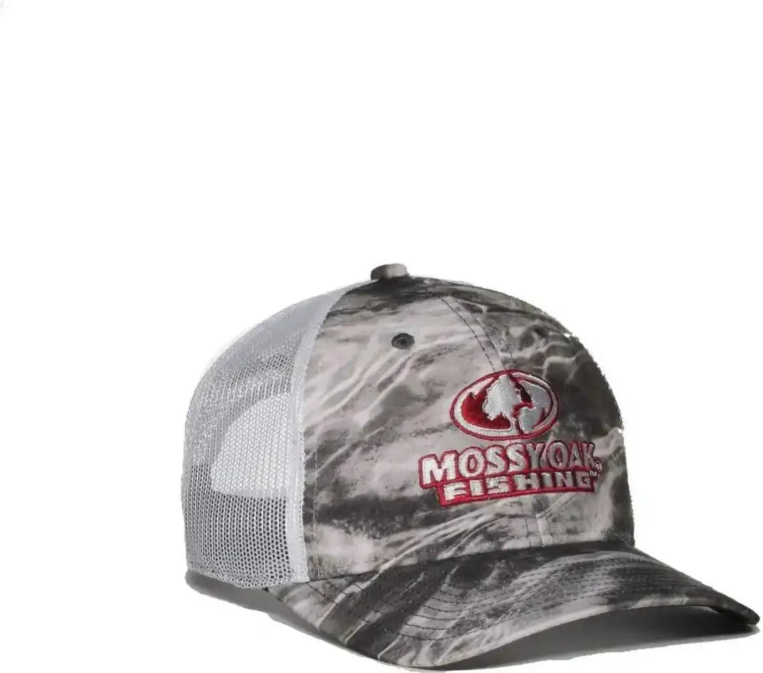 Oc Sports Mofs44b Mossey Oak Fishing Cap Pro Crown - Mossy Manta White - Osfm
