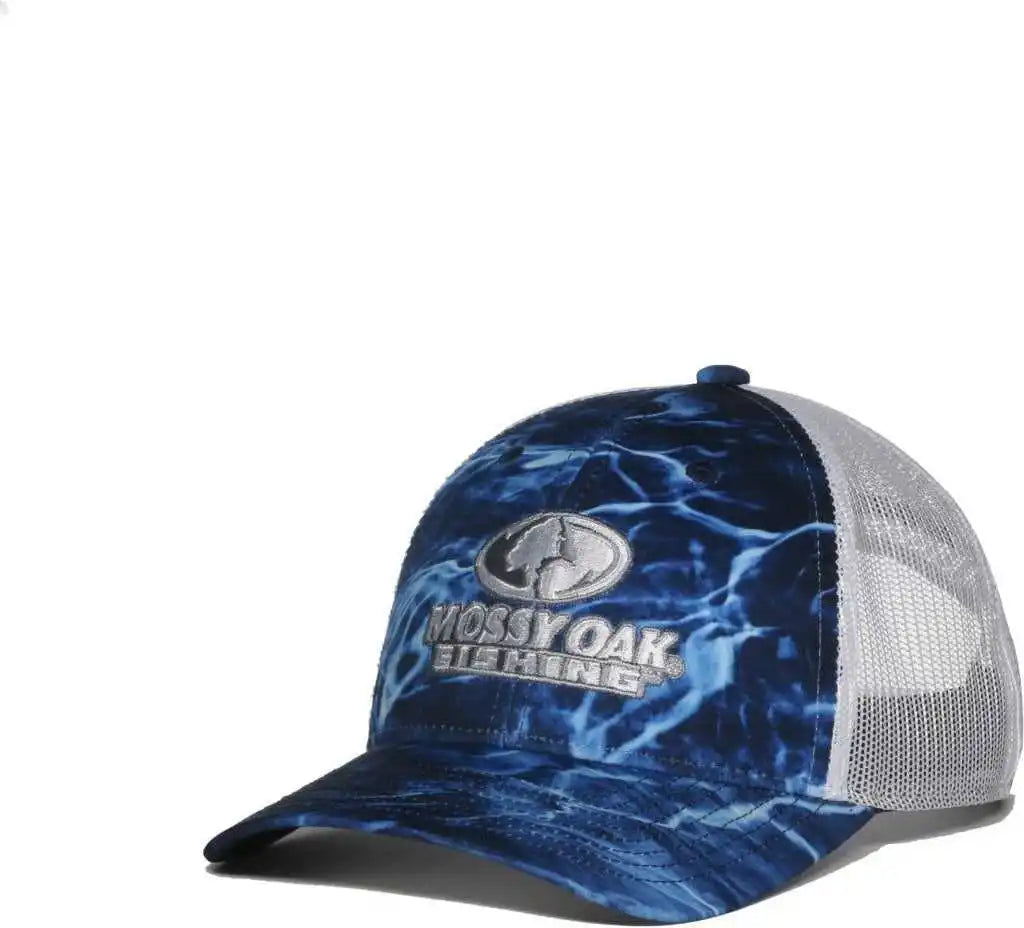 Oc Sports Mofs44b Mossey Oak Fishing Cap Pro Crown - Mossy Marlin White - Osfm