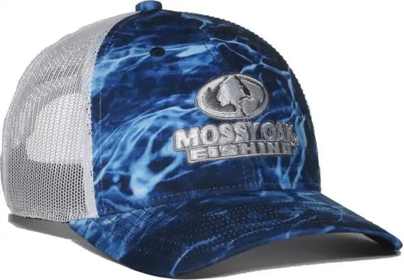 Oc Sports Mofs44b Mossey Oak Fishing Cap Pro Crown - Mossy Marlin White - Osfm