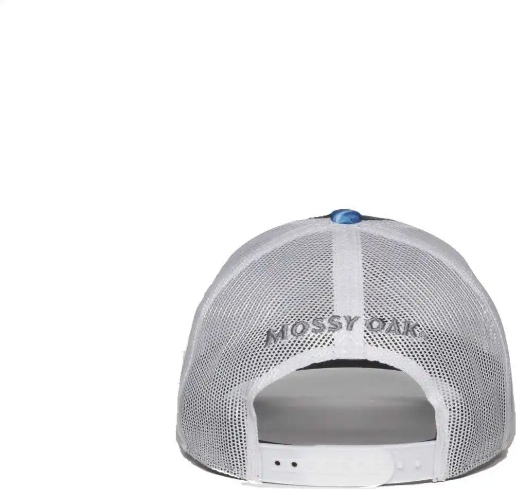 Oc Sports Mofs44b Mossey Oak Fishing Cap Pro Crown - Mossy Marlin White - Osfm