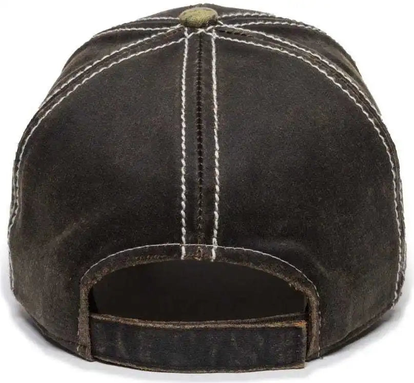 Oc Sports Mofs46a Mossey Oak Hard Pigment-dyed Twill Cap - Brown Mossy Break-up Country - 6 7/8’’ - 7 1/2’’